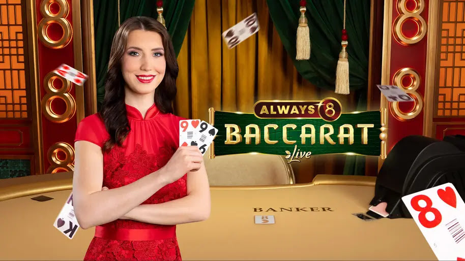 Live baccarat fran Evolution