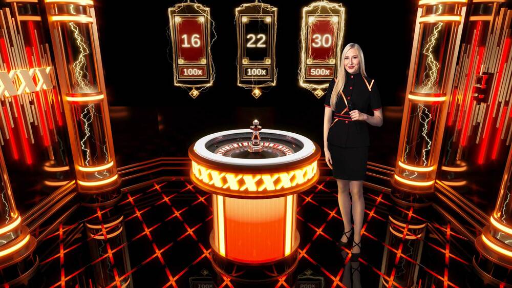 Evolution Xxxtreme Lightning Roulette