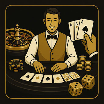Live dealer hos Golden Bull